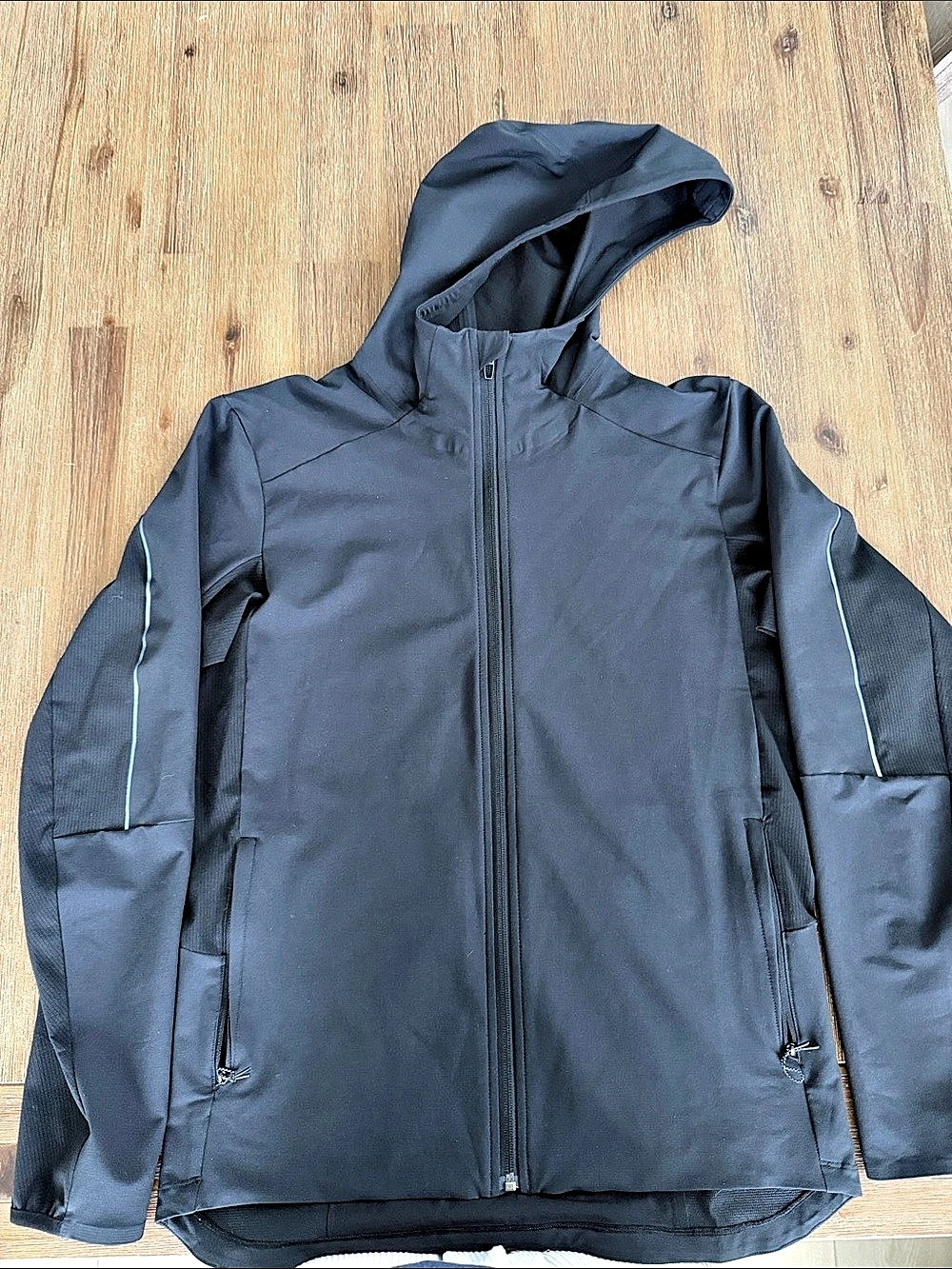 lululemon Grid Fleece Full-Zip Jacket Hooded Jacket in Black